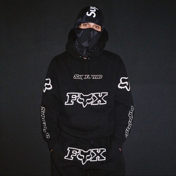 Supreme x Fox Hoodie size M - Picture 2 of 2